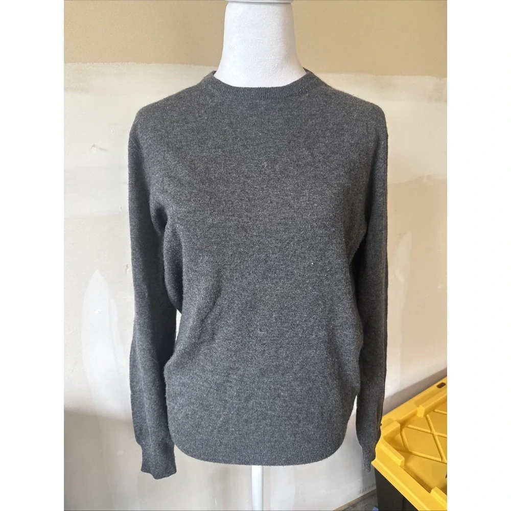 J. Crew 100% Italian Cashmere Crewneck Sweater Size Small Womens Fall Cozy
